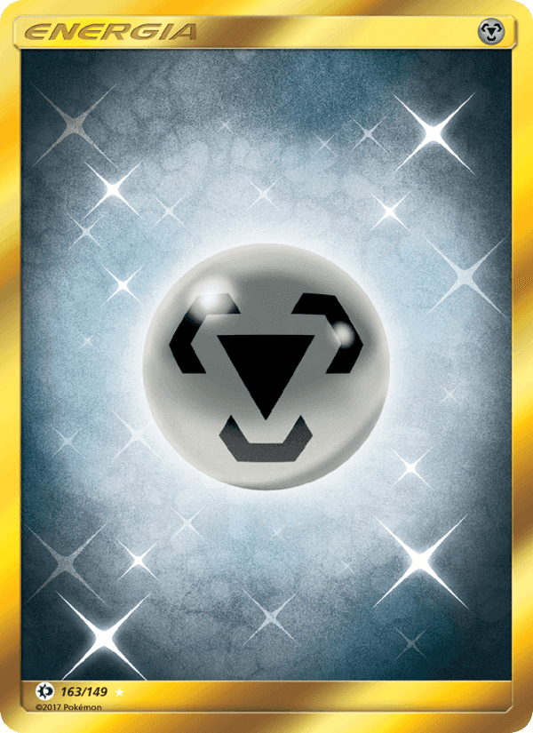 Energia Metallo, card 163 from Sole e Luna