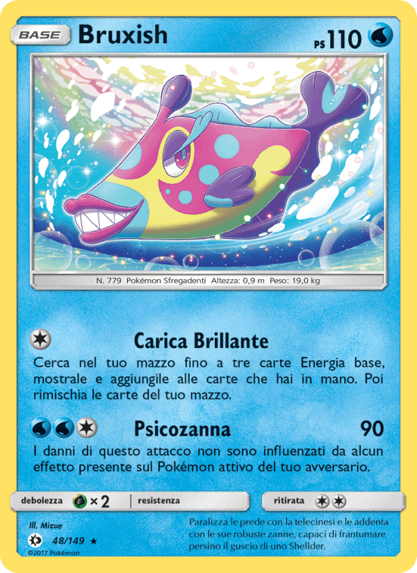 Bruxish, carta 48 di Sole e Luna