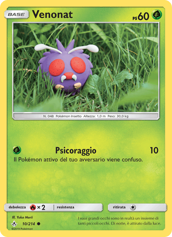 Venonat, carte 10 de Legami Inossidabili