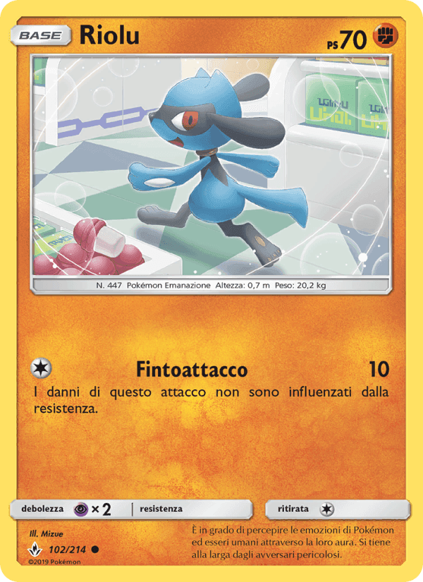 Riolu, carta 102 di Legami Inossidabili