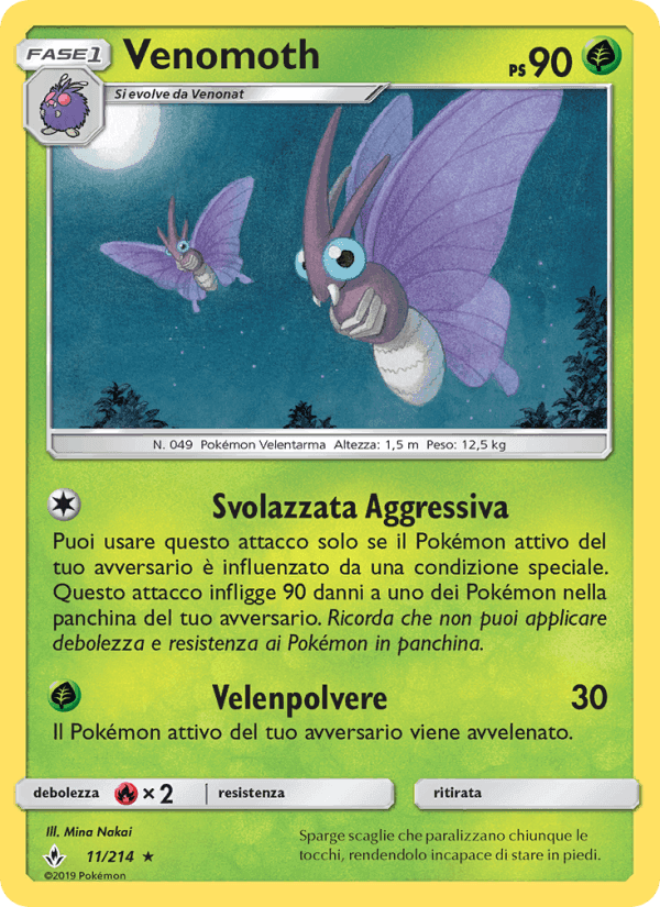 Legami Inossidabili の 11 番、Venomoth