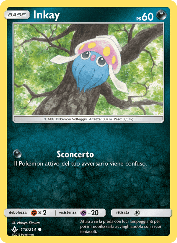 Inkay, card 118 from Legami Inossidabili