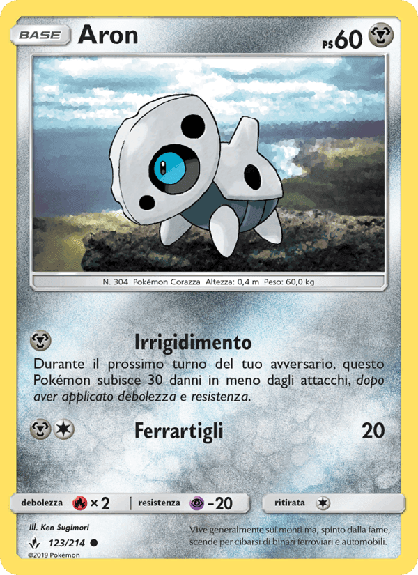 Aron, carta 123 di Legami Inossidabili