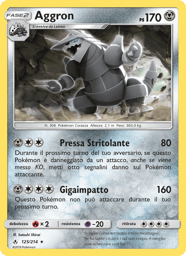 Legami Inossidabili の 125 番、Aggron