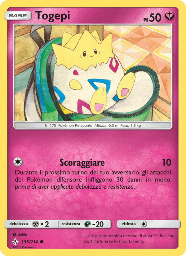 Legami Inossidabili の 136 番、Togepi