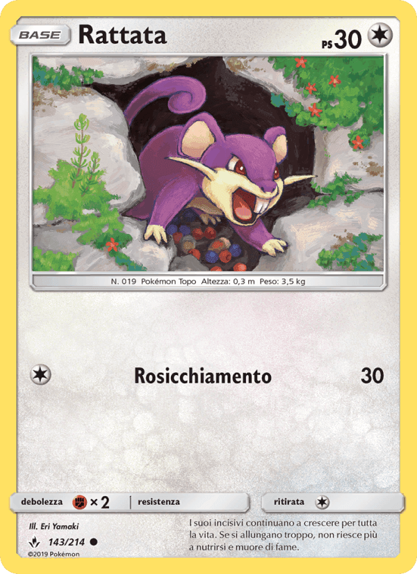Legami Inossidabili の 143 番、Rattata