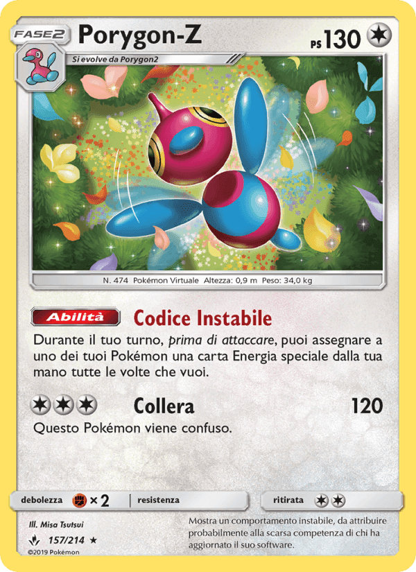 Porygon-Z, carta 157 di Legami Inossidabili