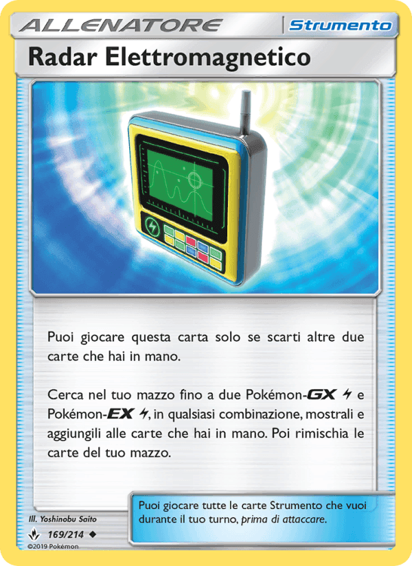 Radar Elettromagnetico, carta 169 di Legami Inossidabili