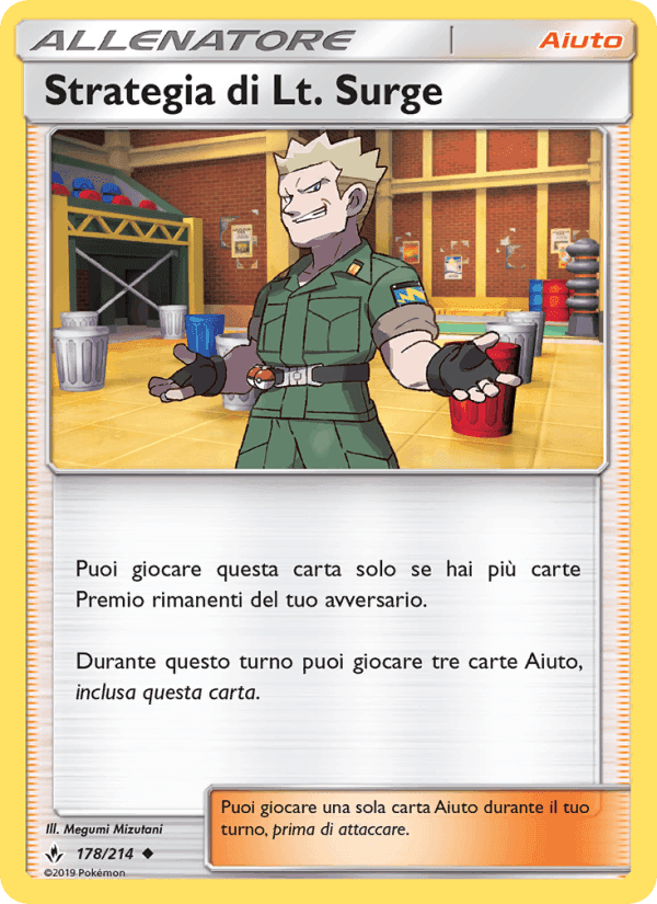 Strategia di Lt. Surge, carta 178 di Legami Inossidabili