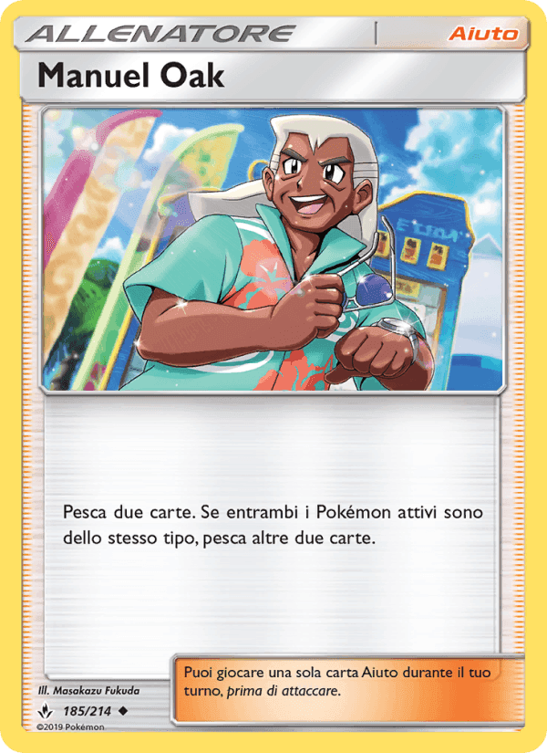 Manuel Oak, carta 185 di Legami Inossidabili