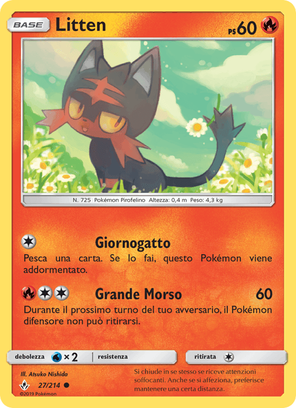 Litten, carta 27 di Legami Inossidabili
