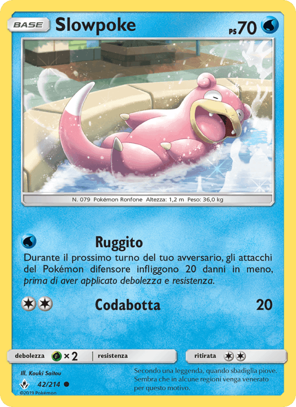 Legami Inossidabili の 42 番、Slowpoke