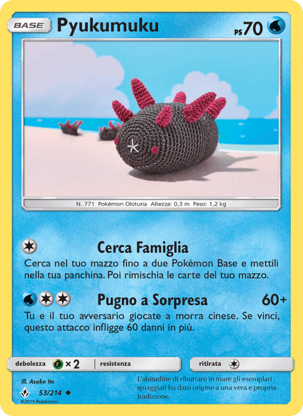 Pyukumuku, carta 53 di Legami Inossidabili