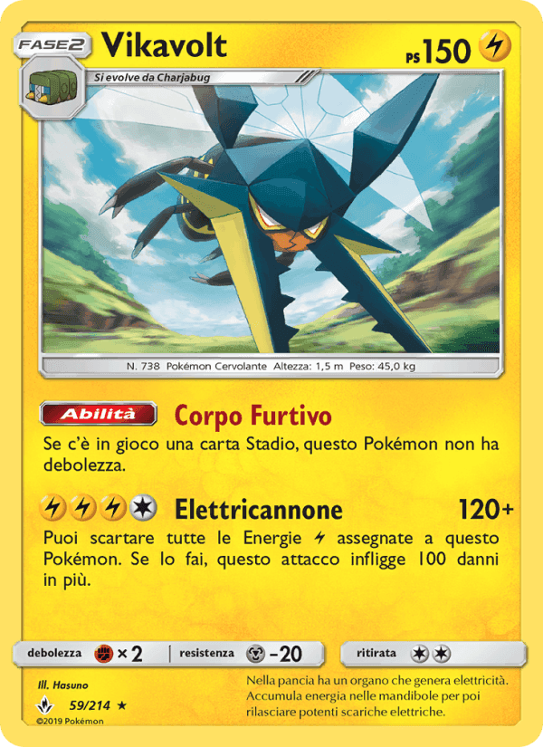 Vikavolt, carta 59 de Legami Inossidabili