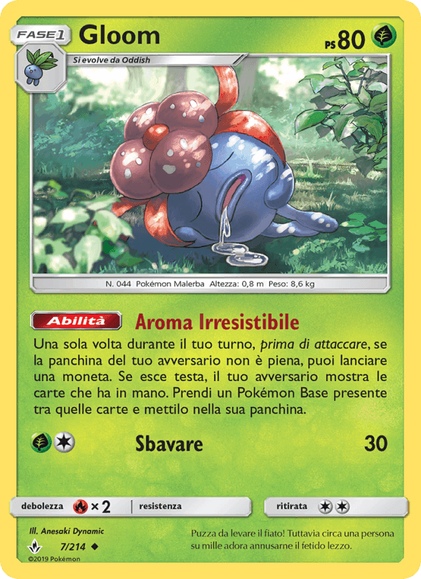 Gloom, carta 7 di Legami Inossidabili