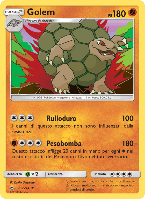 Golem, carta 89 di Legami Inossidabili