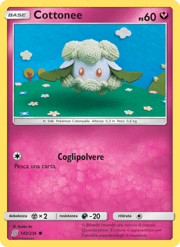 Cottonee, carta 143 di Sintonia Mentale