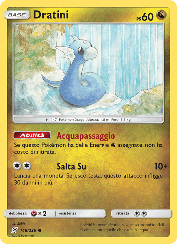 Sintonia Mentale の 148 番、Dratini