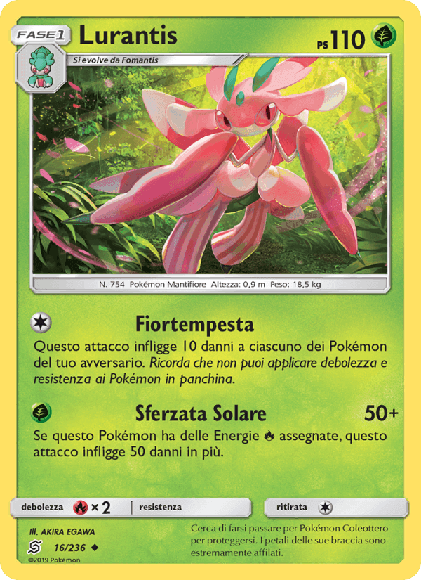 Lurantis, carte 16 de Sintonia Mentale