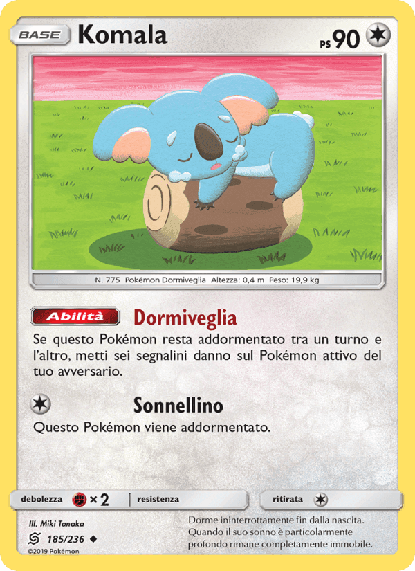 Komala, carta 185 di Sintonia Mentale