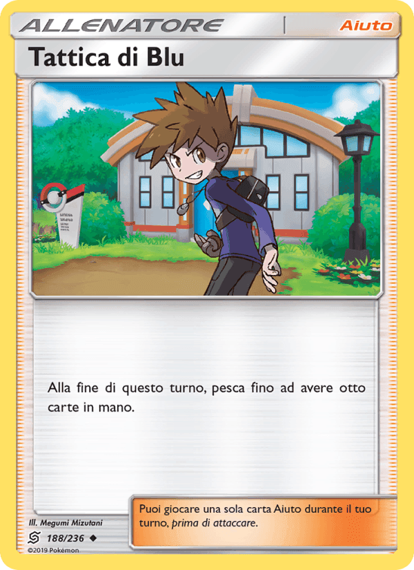 Tattica di Blu, card 188 from Sintonia Mentale