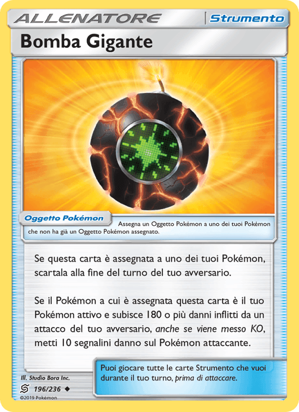 Bomba Gigante, card 196 from Sintonia Mentale