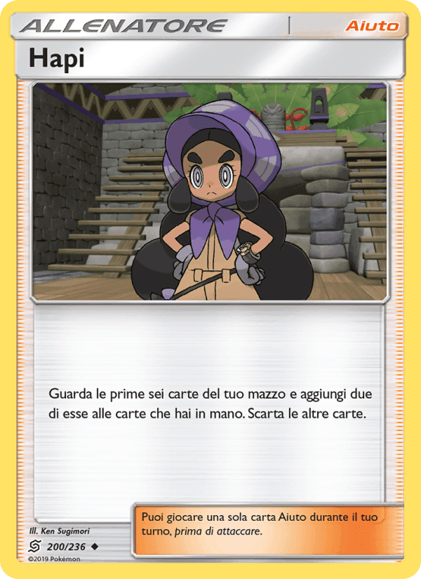 Hapi, carta 200 di Sintonia Mentale
