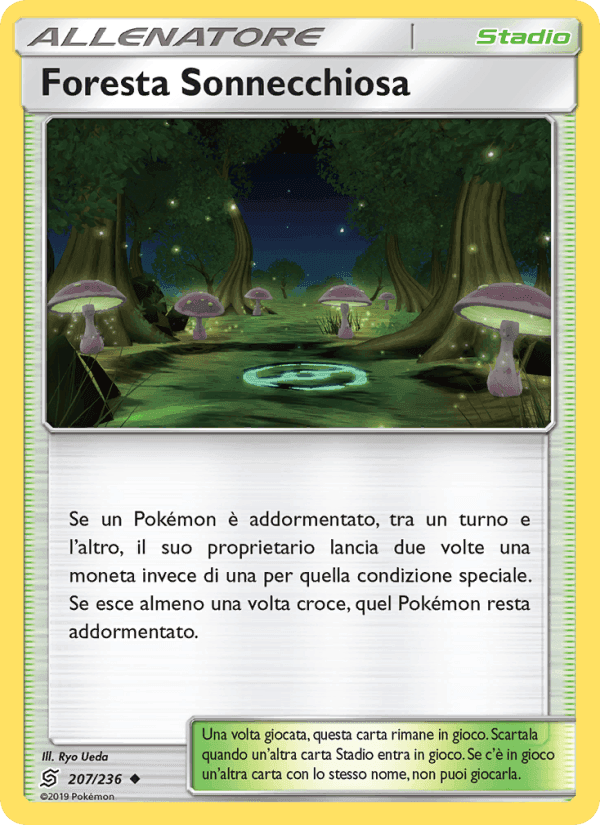 Foresta Sonnecchiosa, carta 207 di Sintonia Mentale