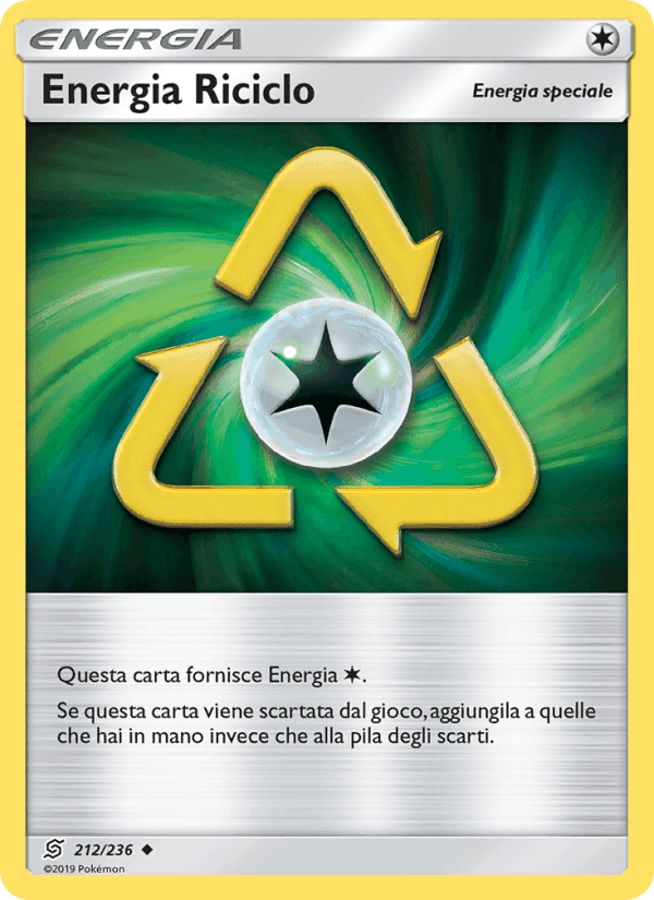 Energia Riciclo, card 212 from Sintonia Mentale