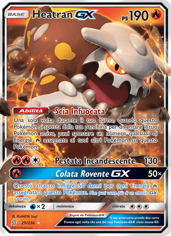 Sintonia Mentale の 25 番、Heatran GX