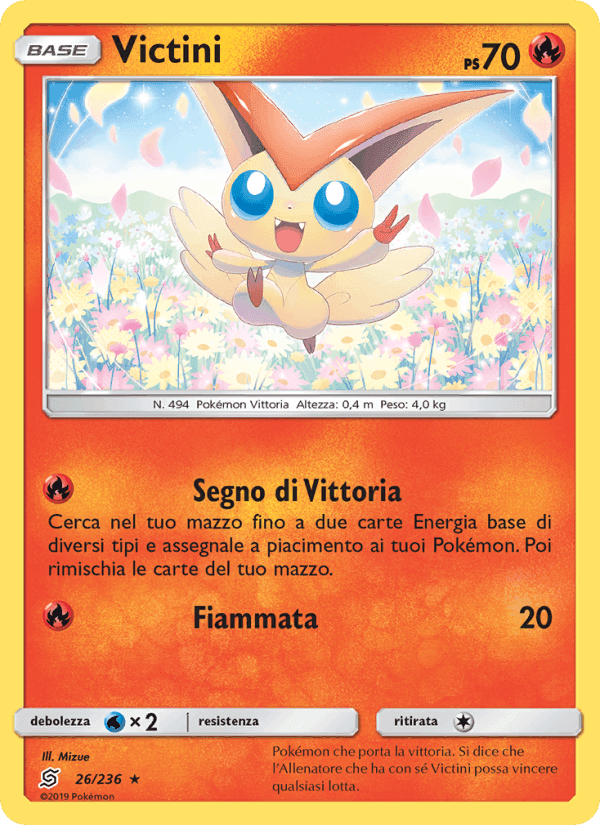 Sintonia Mentale の 26 番、Victini