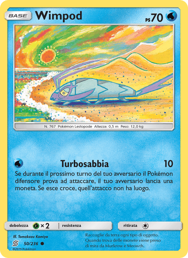 Wimpod, carta 50 di Sintonia Mentale