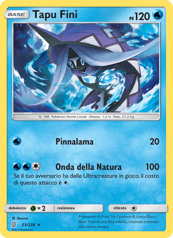 Sintonia Mentale の 53 番、Tapu Fini