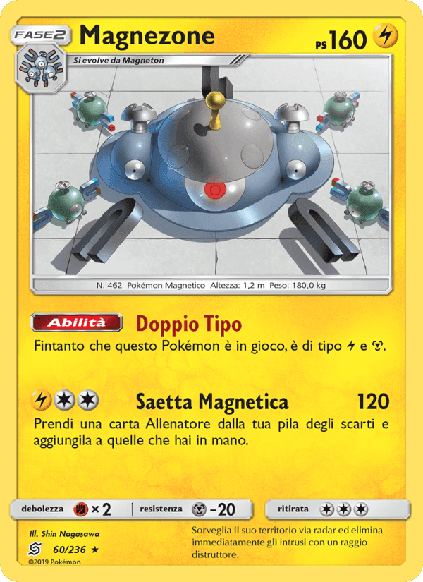 Magnezone, carte 60 de Sintonia Mentale