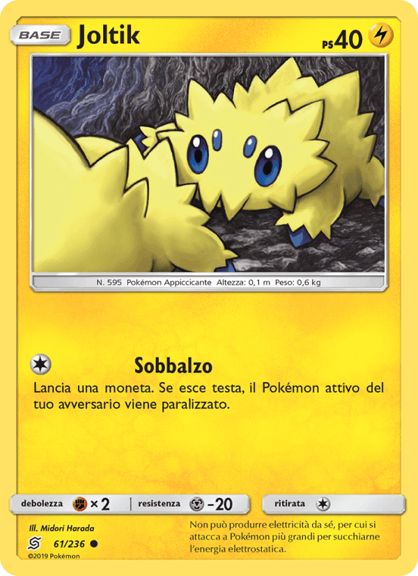 Sintonia Mentale の 61 番、Joltik