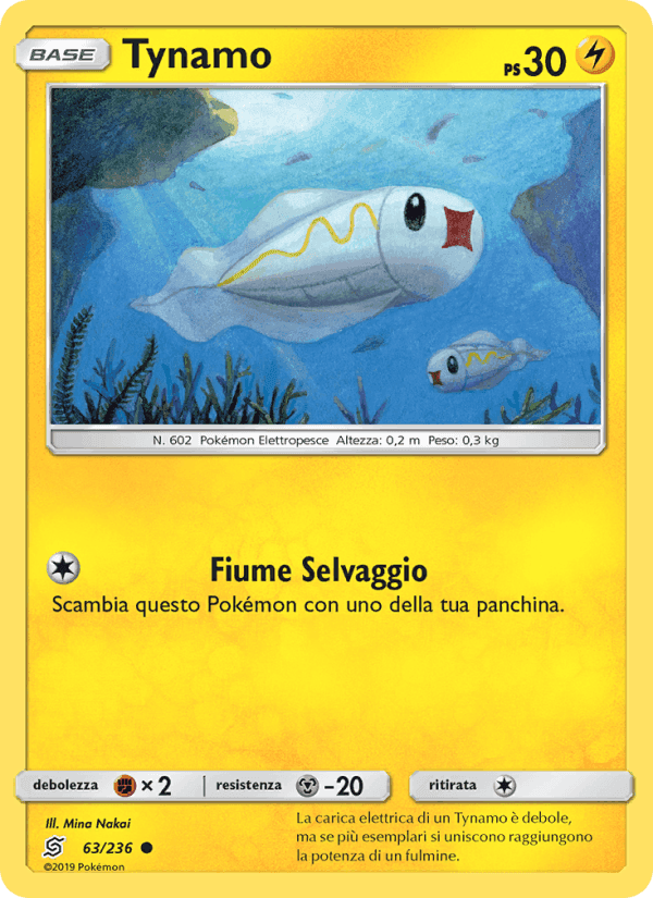 Tynamo, carta 63 di Sintonia Mentale