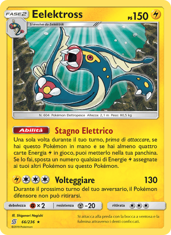 Eelektross, card 66 from Sintonia Mentale
