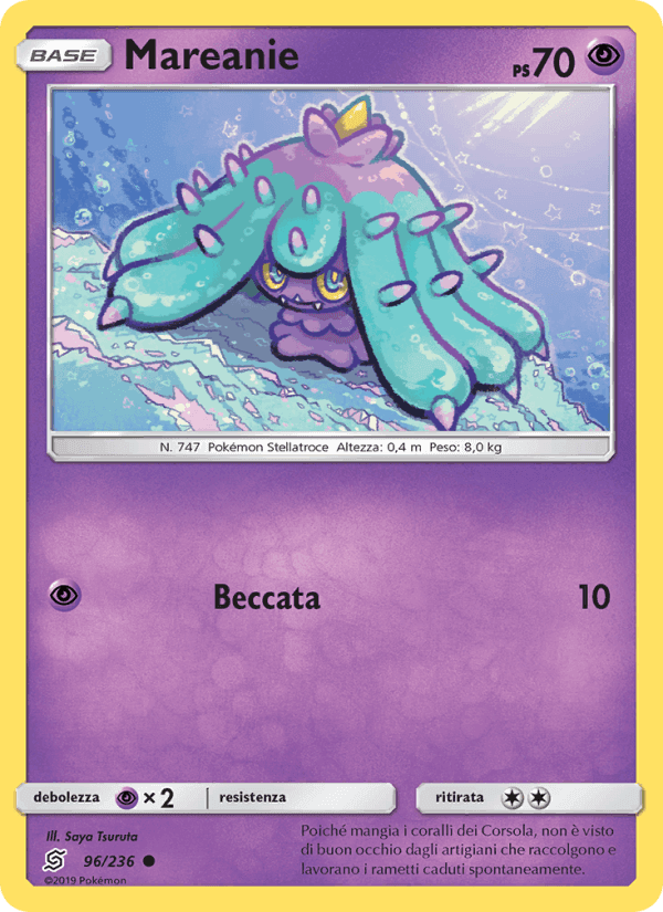 Mareanie, carta 96 di Sintonia Mentale