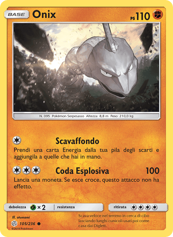 Onix, carta 105 di Eclissi Cosmica