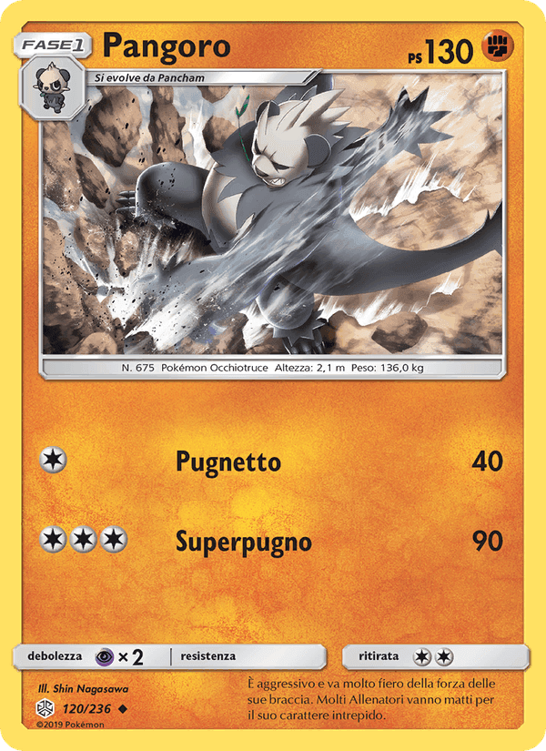 Eclissi Cosmica の 120 番、Pangoro