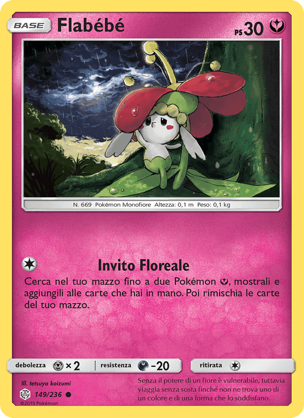 Flabébé, carta 149 di Eclissi Cosmica