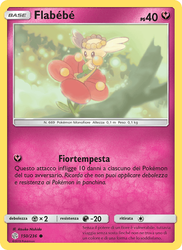 Flabébé, carta 150 di Eclissi Cosmica