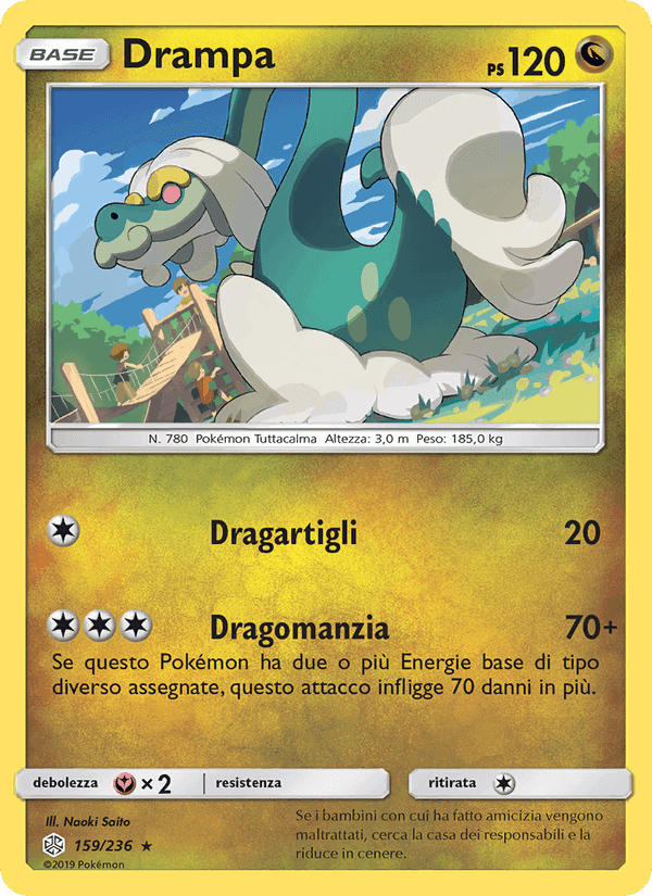 Drampa, card 159 from Eclissi Cosmica