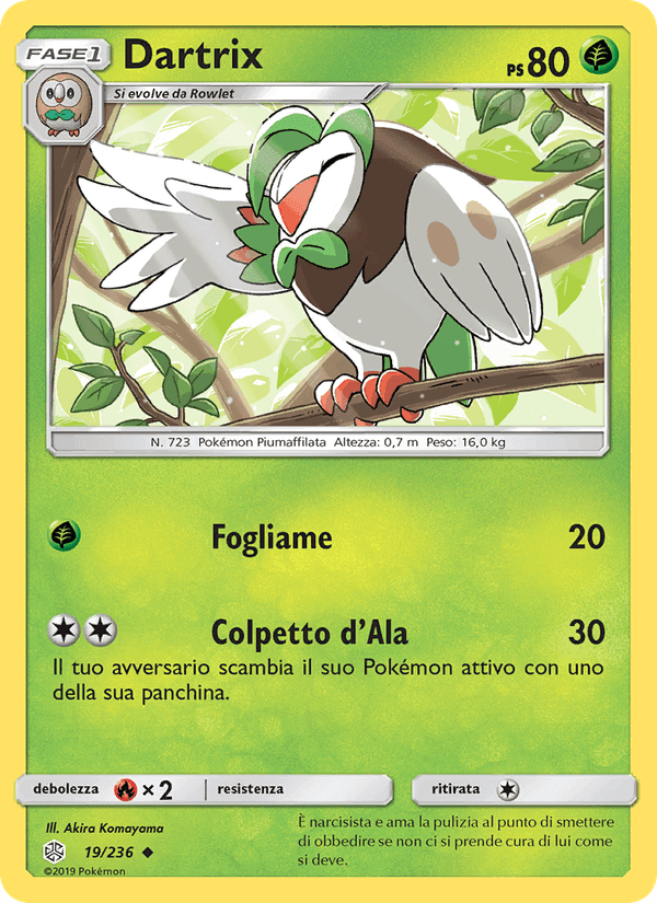 Dartrix, carte 19 de Eclissi Cosmica
