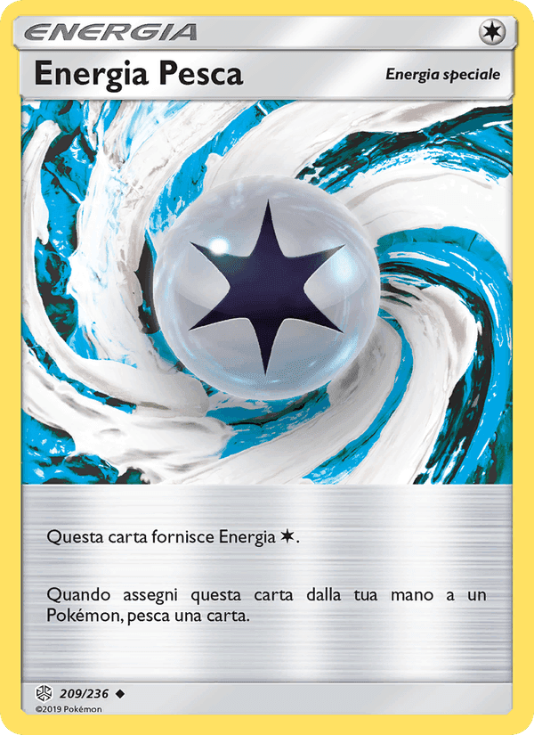 Energia Pesca, carta 209 di Eclissi Cosmica