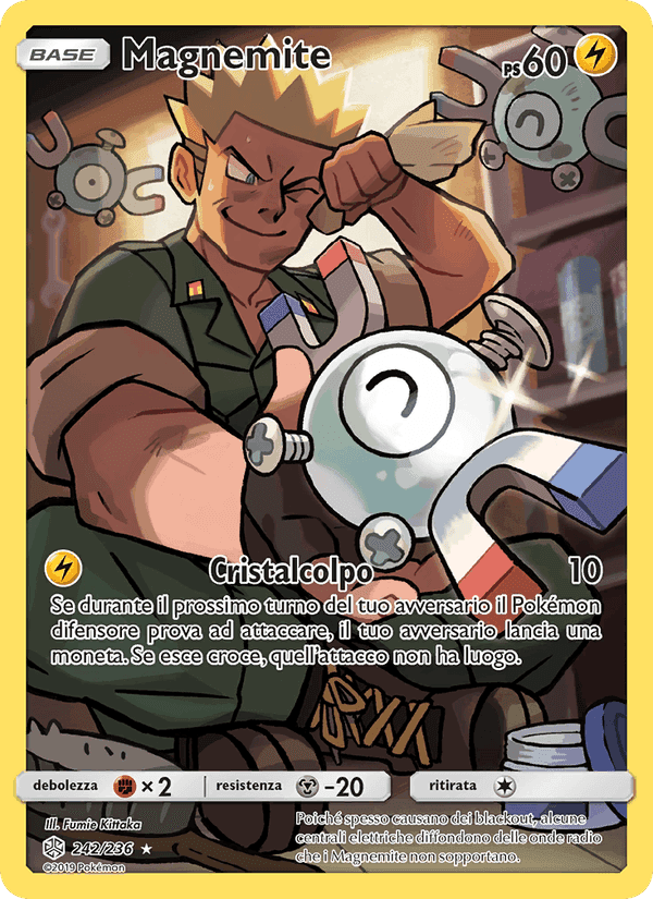 Magnemite, carta 242 di Eclissi Cosmica