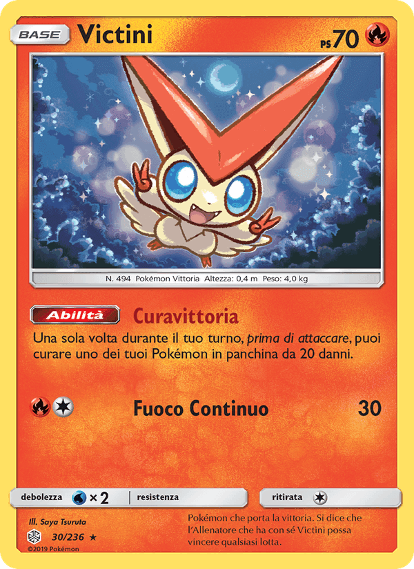 Victini, carta 30 di Eclissi Cosmica