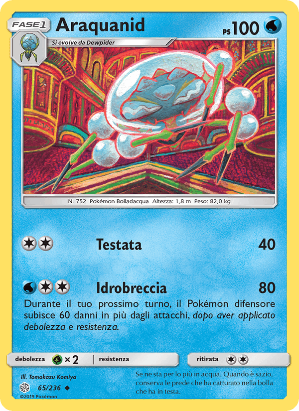 Araquanid, carta 65 di Eclissi Cosmica