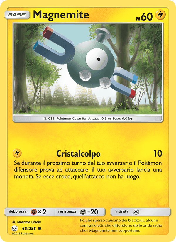 Magnemite, carta 68 di Eclissi Cosmica