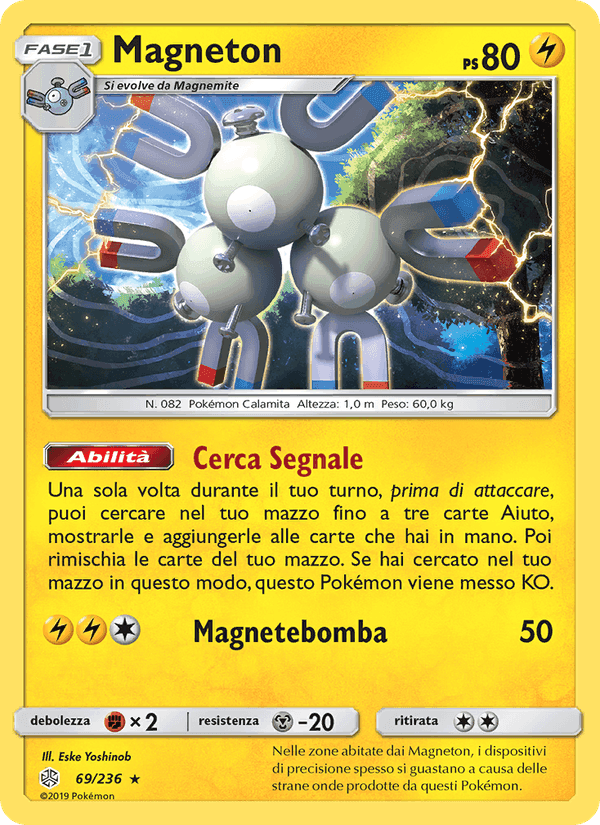 Magneton, carta 69 di Eclissi Cosmica